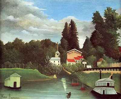 The Moulin d'Alfort Henri Rousseau